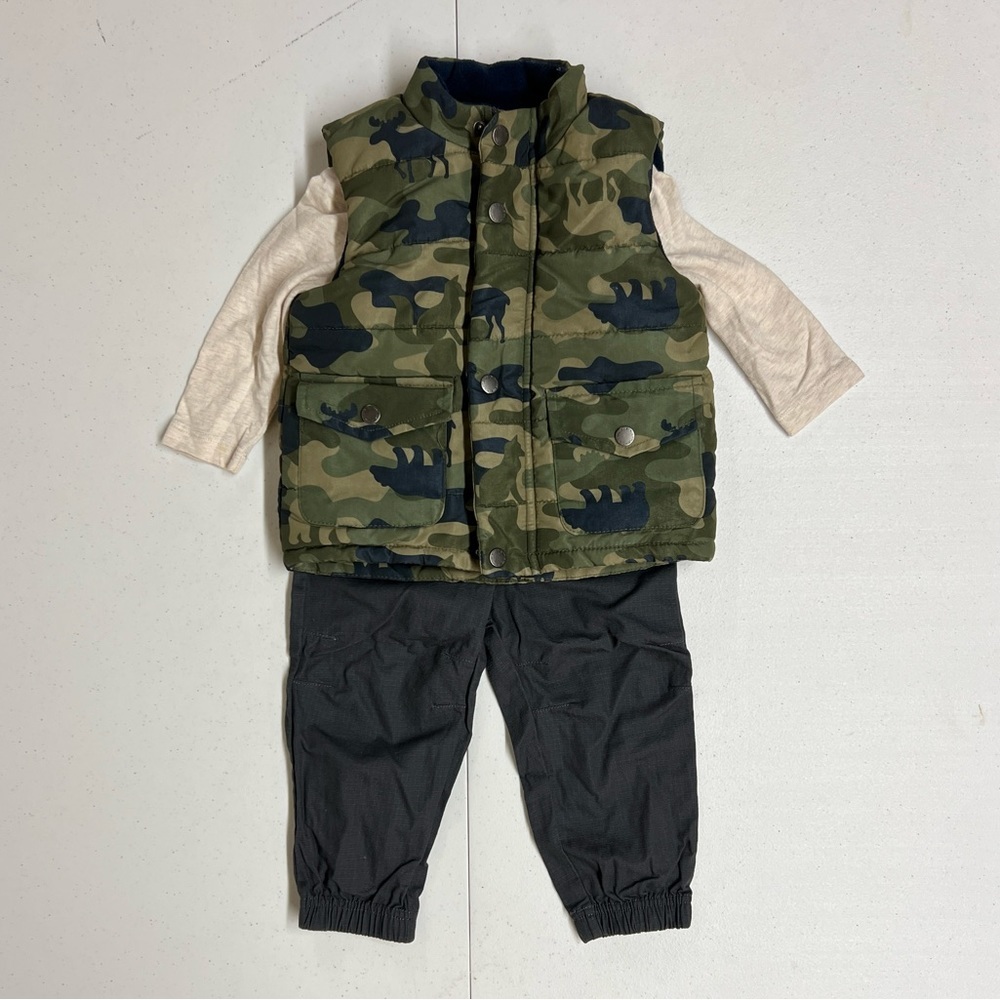 Little Me 3pc Baby Long Sleeve Set 18M